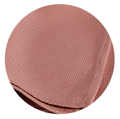 Dark pink tablecloth