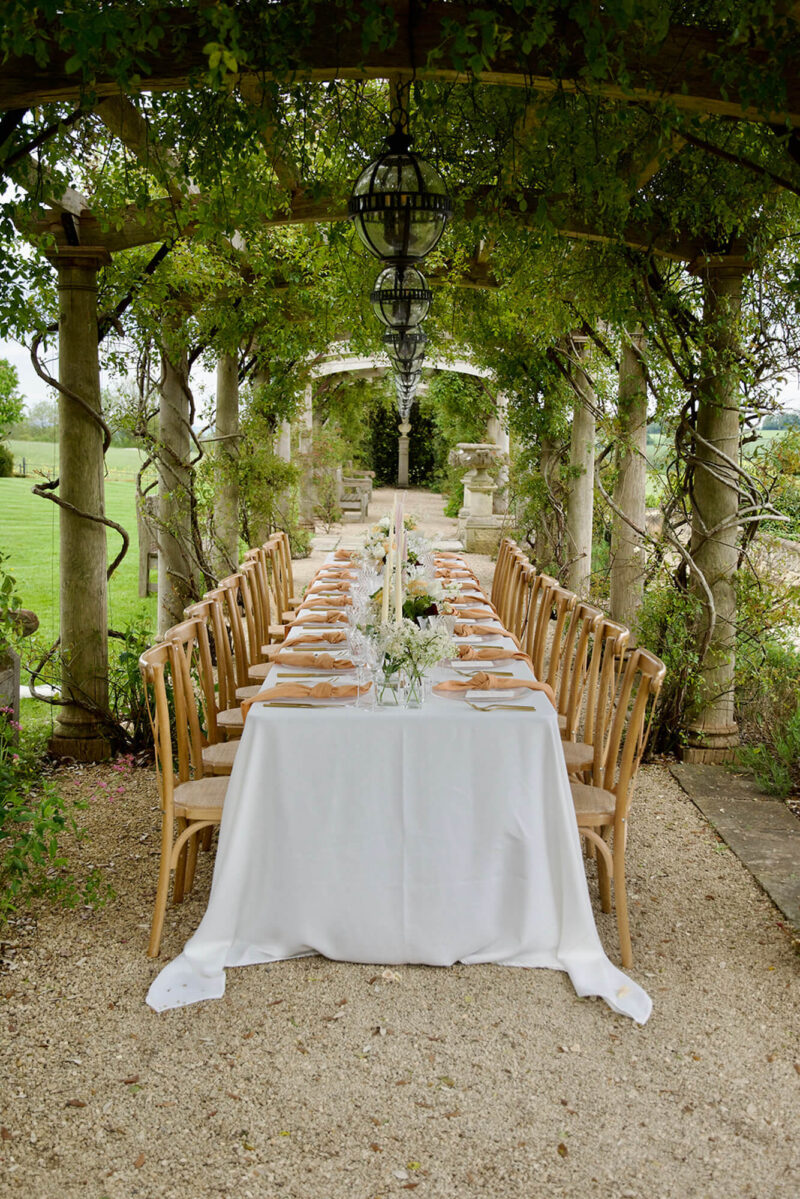 Off-white hemp tablecloth