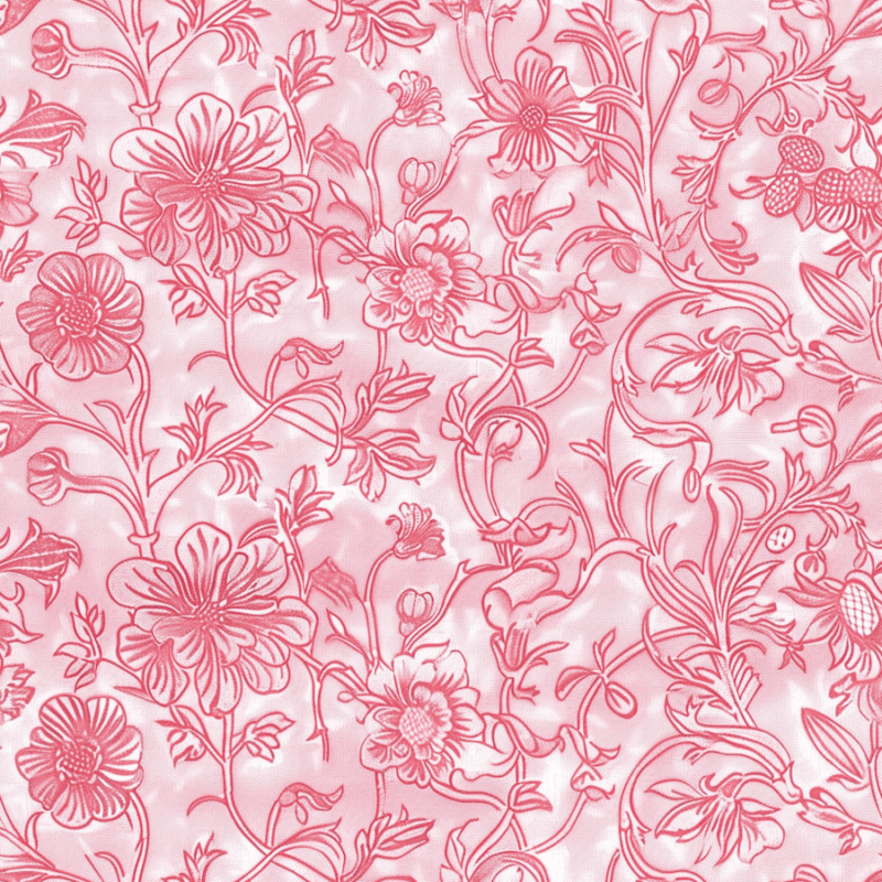 William Morris – Pink Lakspur