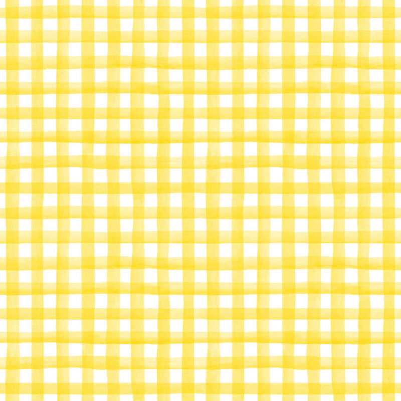 Yellow, Gingham