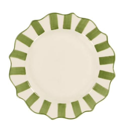 Anna Green Stripy Plate